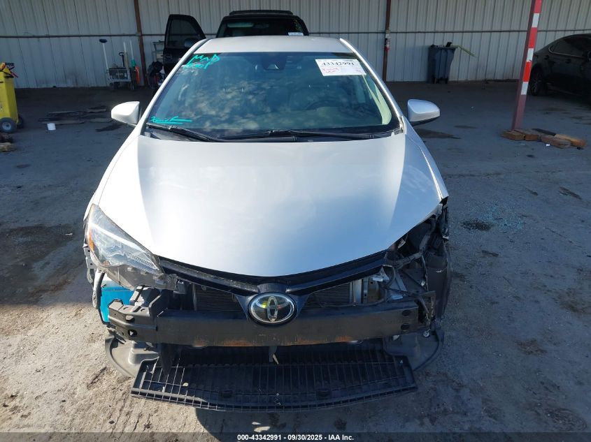 2017 Toyota Corolla Le VIN: 2T1BURHE6HC938734 Lot: 43342991