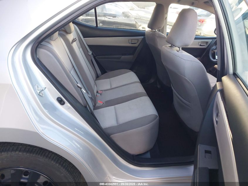 2017 Toyota Corolla Le VIN: 2T1BURHE6HC938734 Lot: 43342991