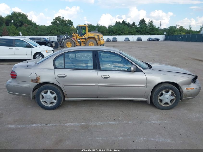 1999 Oldsmobile Cutlass Gls VIN: 1G3NG52M6X6305654 Lot: 43342997