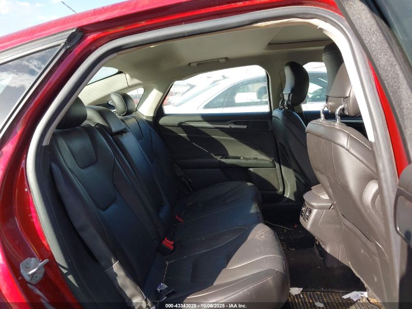 2014 Ford Fusion Titanium VIN: 3FA6P0K99ER193411 Lot: 43343028