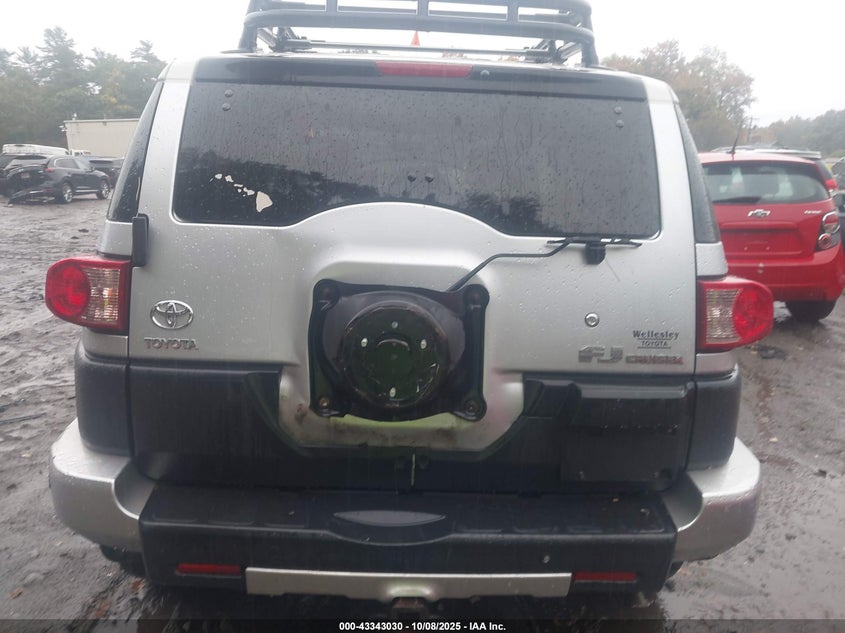 2007 Toyota Fj Cruiser VIN: JTEBU11F370056509 Lot: 43343030