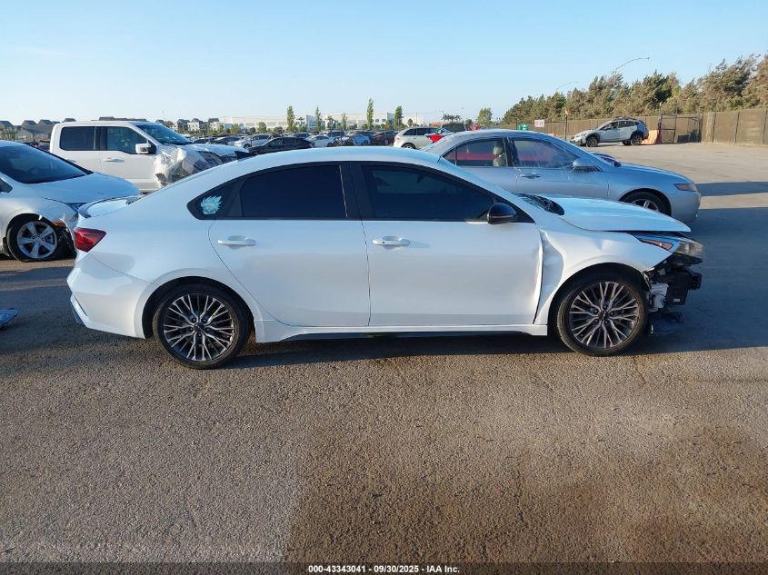 2022 Kia Forte Gt-Line VIN: 3KPF54AD7NE437805 Lot: 43343041
