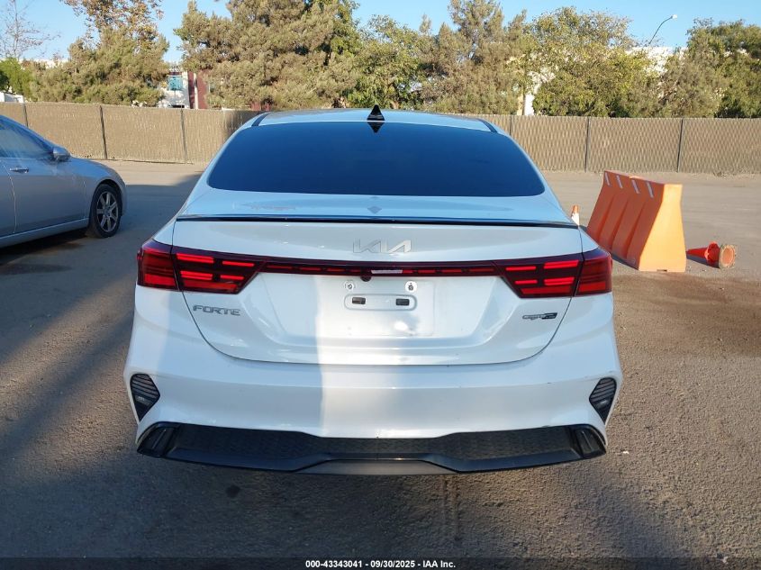 2022 Kia Forte Gt-Line VIN: 3KPF54AD7NE437805 Lot: 43343041