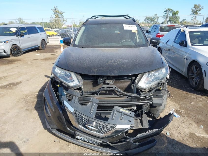 2017 Nissan Rogue Sv VIN: 5N1AT2MV4HC802957 Lot: 43343083