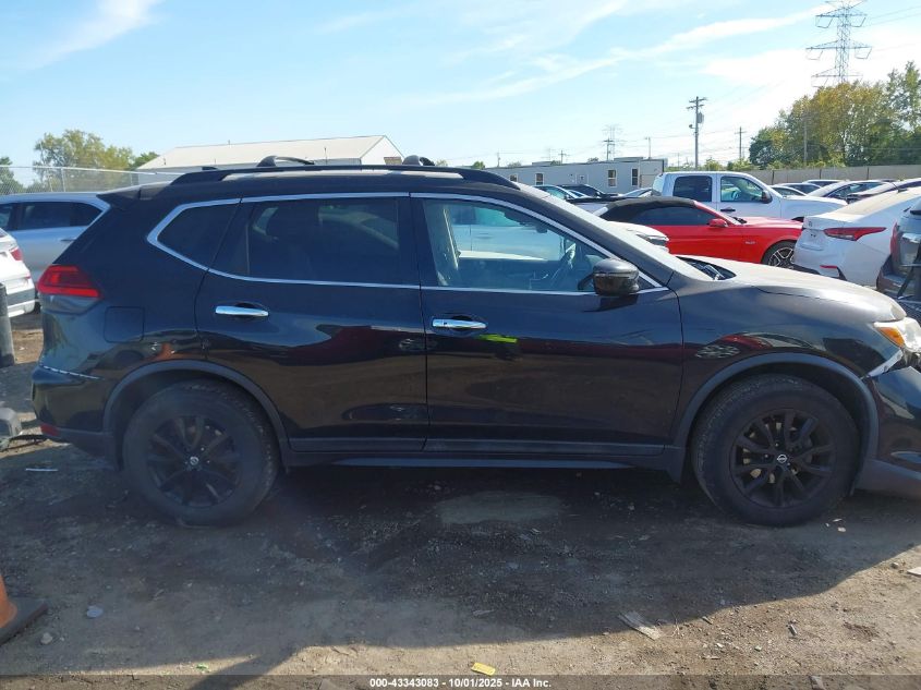 2017 Nissan Rogue Sv VIN: 5N1AT2MV4HC802957 Lot: 43343083