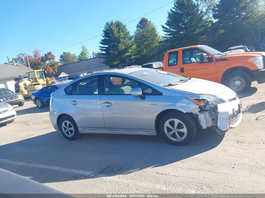 2014 Toyota Prius Two VIN: JTDKN3DU4E1778795 Lot: 43343084