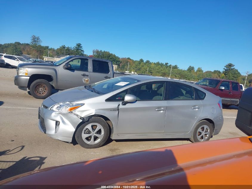 2014 Toyota Prius Two VIN: JTDKN3DU4E1778795 Lot: 43343084