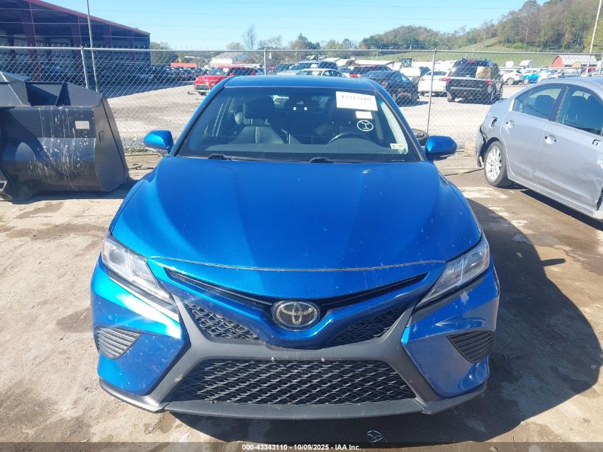 2018 Toyota Camry Se VIN: 4T1B11HK6JU017621 Lot: 43343110