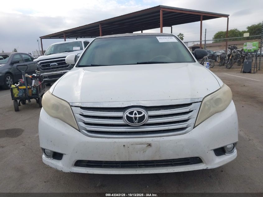 2011 Toyota Avalon VIN: 4T1BK3DB5BU386132 Lot: 43343128