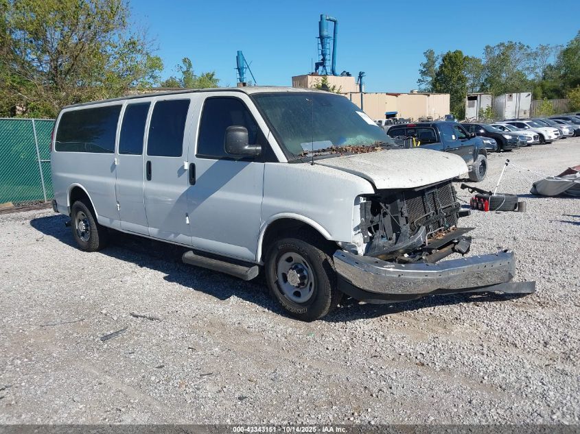 CHEVROLET EXPRESS RWD 3500 EXTENDED WHEELBASE LT