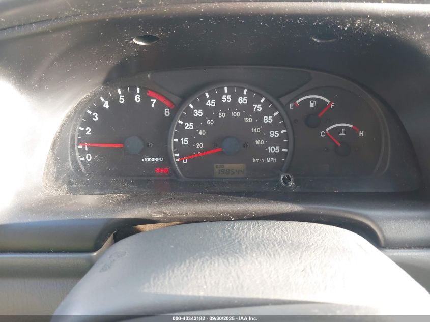 2000 Chevrolet Tracker VIN: 2CNBE18C0Y6928436 Lot: 43343182