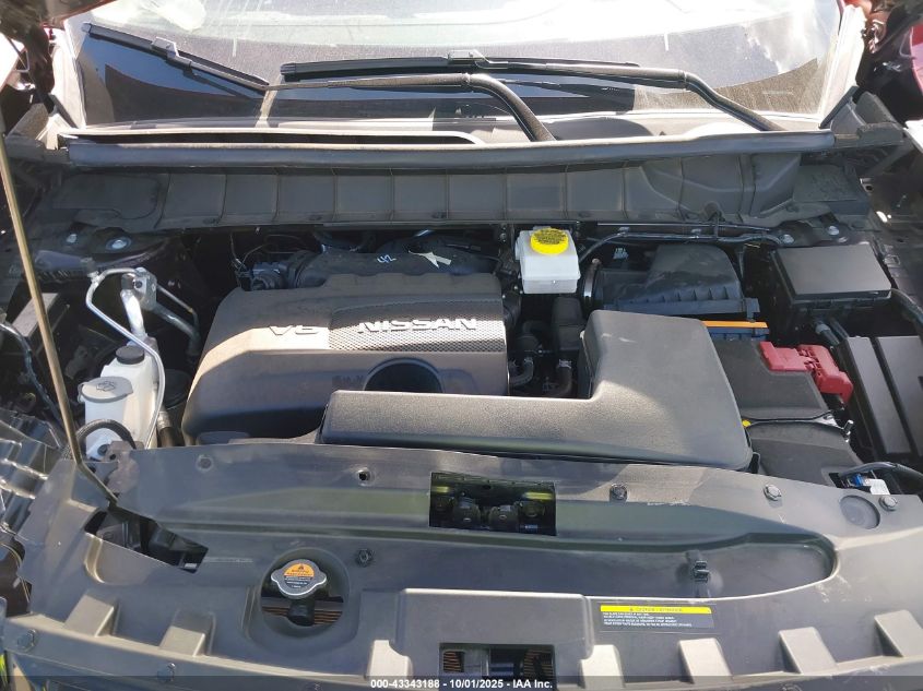 2024 Nissan Pathfinder Sl 4Wd VIN: 5N1DR3CC0RC267354 Lot: 43343188