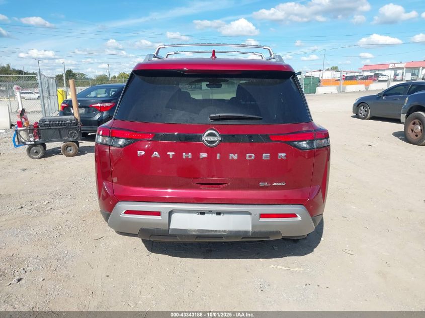 2024 Nissan Pathfinder Sl 4Wd VIN: 5N1DR3CC0RC267354 Lot: 43343188