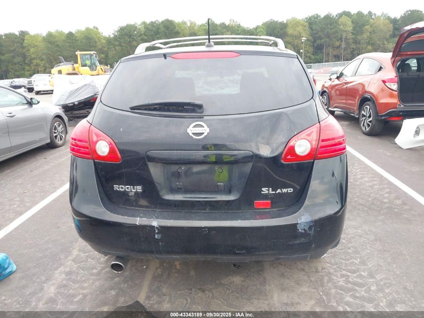 2008 Nissan Rogue Sl VIN: JN8AS58V98W119027 Lot: 43343189