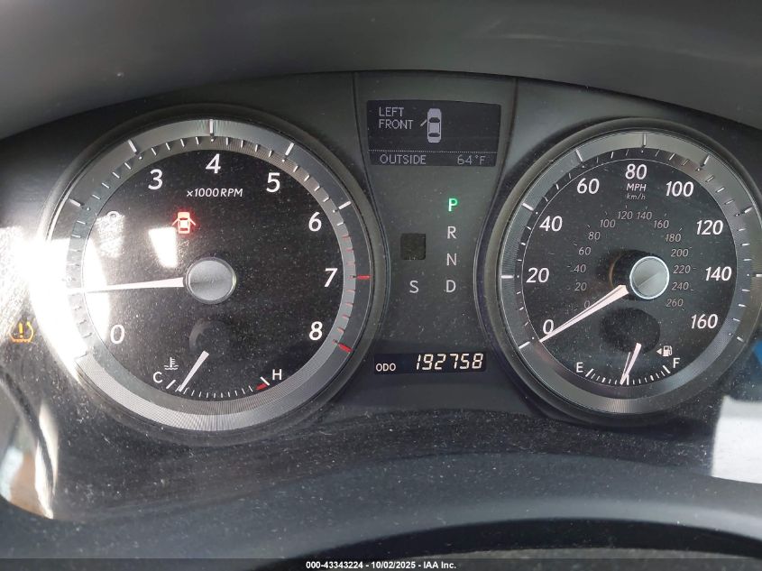 2008 Lexus Es 350 VIN: JTHBJ46G082227186 Lot: 43343224