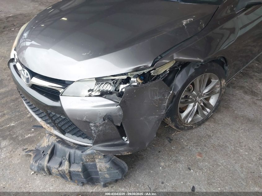 2017 Toyota Camry Se VIN: 4T1BF1FK1HU714967 Lot: 43343229