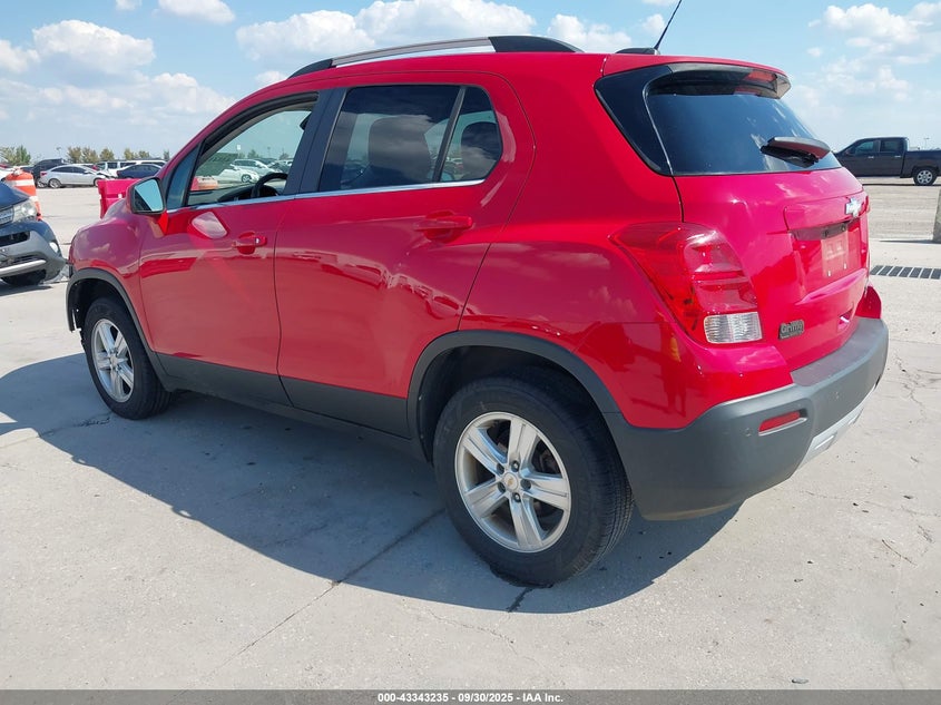 2015 Chevrolet Trax Lt red other gasoline KL7CJRSB6FB058119 photo #4