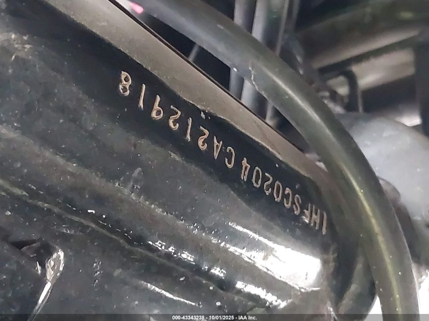 1982 Honda Gl1100 VIN: 1HFSC0204CA212918 Lot: 43343238