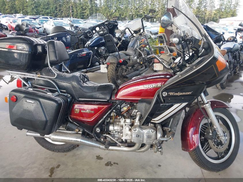 1982 Honda Gl1100 VIN: 1HFSC0204CA212918 Lot: 43343238