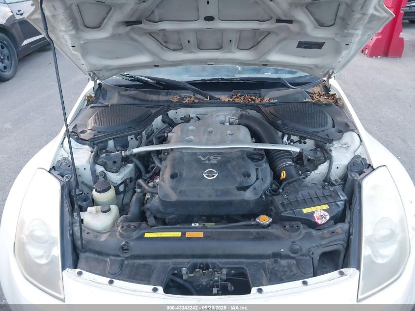 2006 Nissan 350Z Touring VIN: JN1AZ36A86M452360 Lot: 43343242