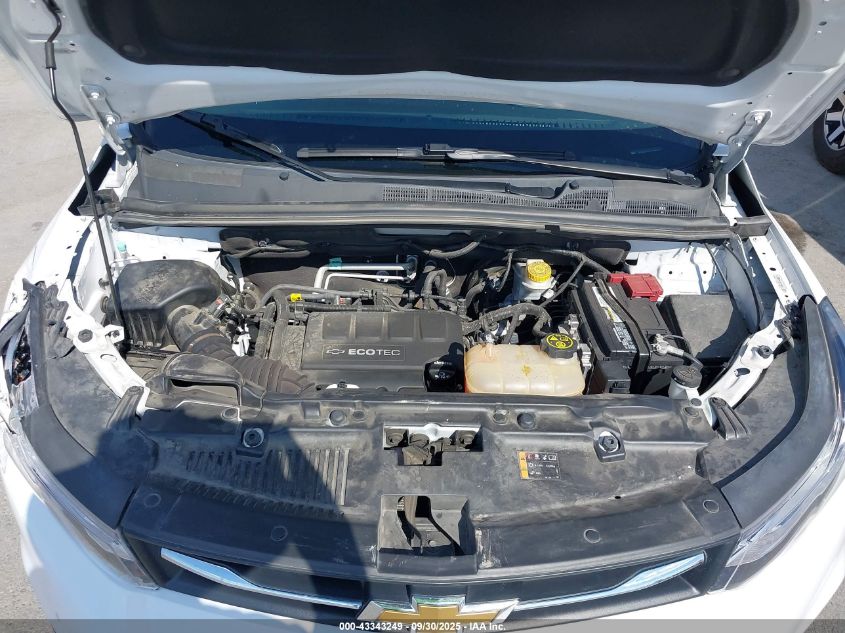 2018 Chevrolet Trax Lt VIN: 3GNCJLSB1JL189327 Lot: 43343249