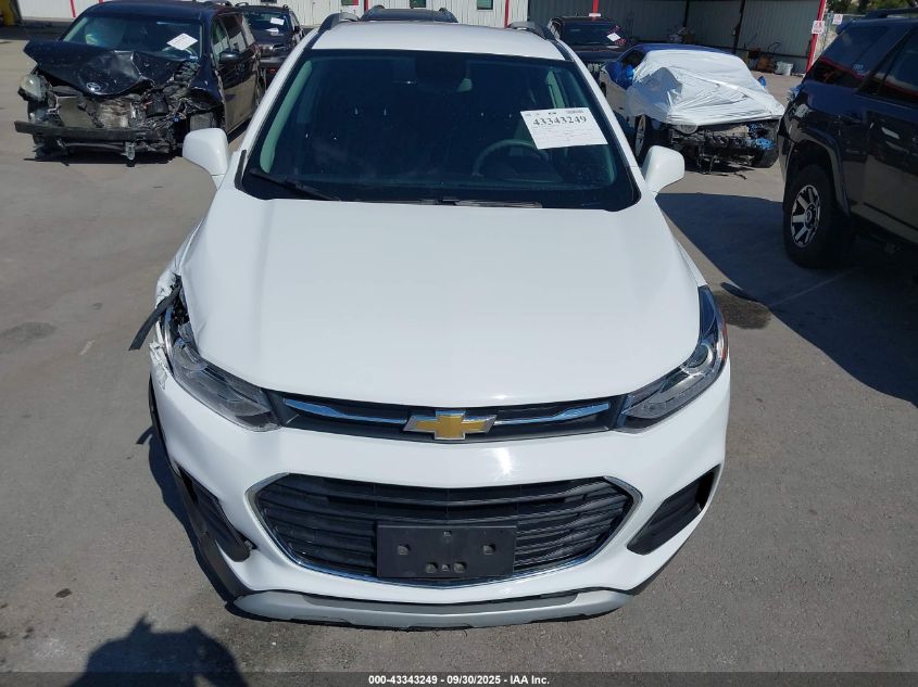 2018 Chevrolet Trax Lt VIN: 3GNCJLSB1JL189327 Lot: 43343249