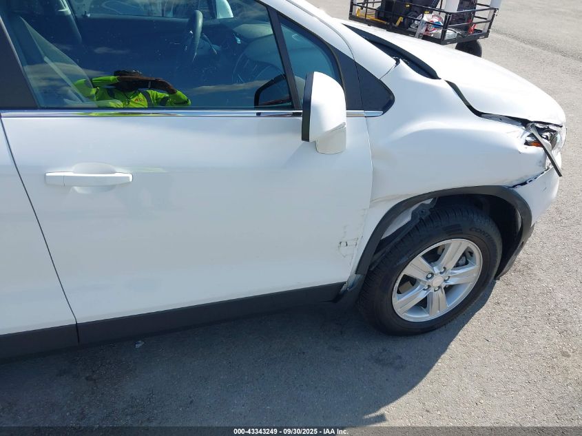 2018 Chevrolet Trax Lt VIN: 3GNCJLSB1JL189327 Lot: 43343249