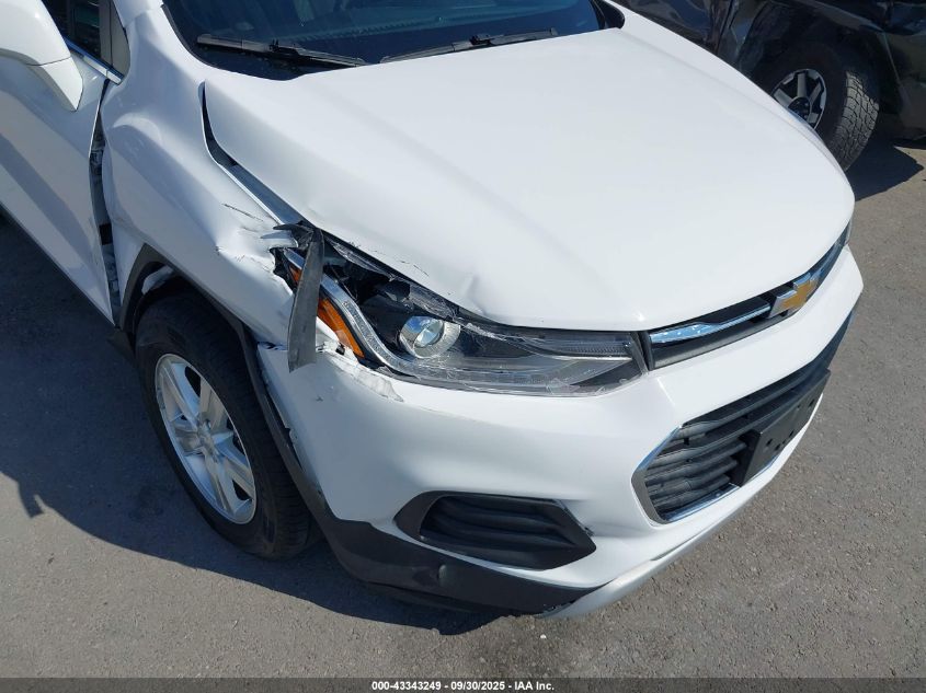 2018 Chevrolet Trax Lt VIN: 3GNCJLSB1JL189327 Lot: 43343249