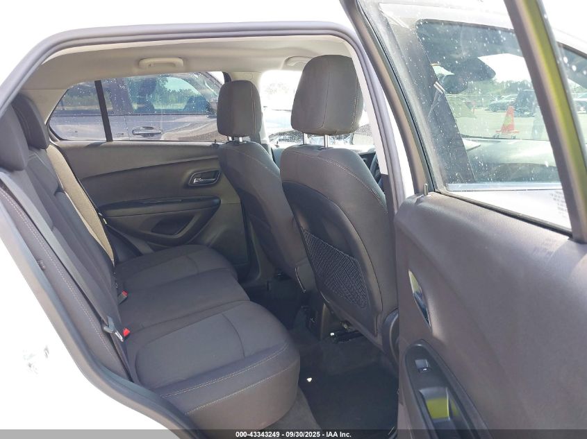 2018 Chevrolet Trax Lt VIN: 3GNCJLSB1JL189327 Lot: 43343249