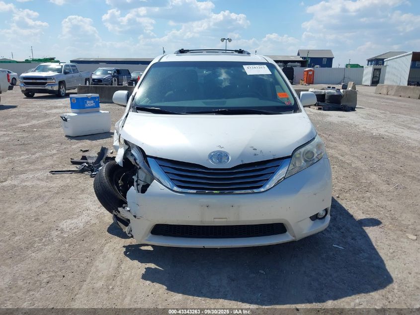 2015 Toyota Sienna Xle 8 Passenger VIN: 5TDYK3DC7FS651294 Lot: 43343263
