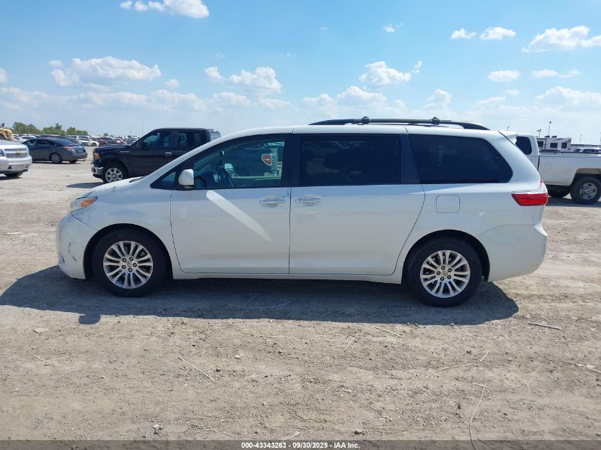 2015 Toyota Sienna Xle 8 Passenger VIN: 5TDYK3DC7FS651294 Lot: 43343263