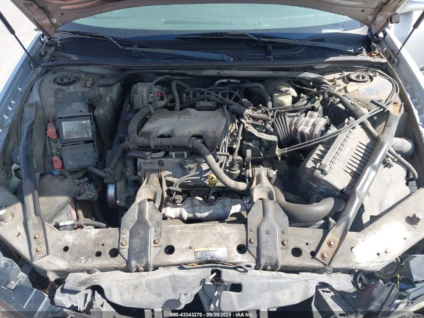 2003 Chevrolet Impala VIN: 2G1WF52E939251343 Lot: 43343270