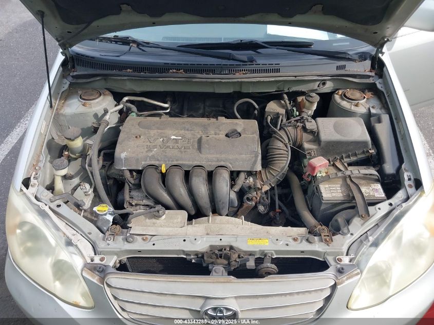 2004 Toyota Corolla Le VIN: 2T1BR32E94C302309 Lot: 43343285