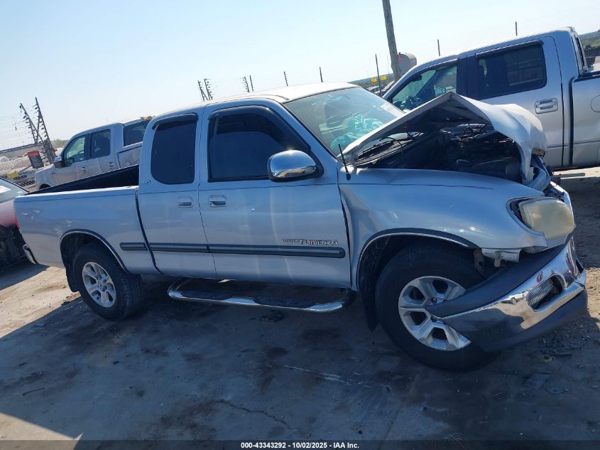 2000 Toyota Tundra Sr5 VIN: 5TBRN3413YS105579 Lot: 43343292