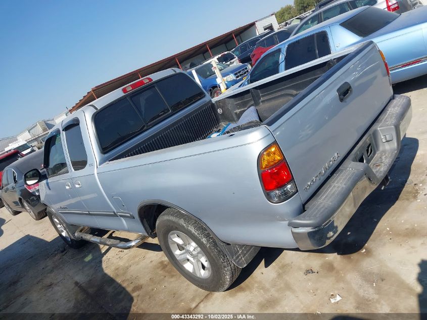 2000 Toyota Tundra Sr5 VIN: 5TBRN3413YS105579 Lot: 43343292