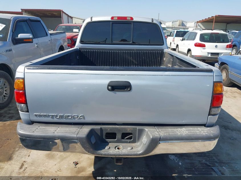 2000 Toyota Tundra Sr5 VIN: 5TBRN3413YS105579 Lot: 43343292