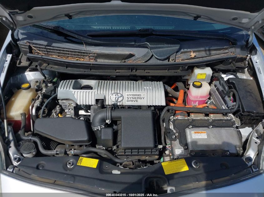 2011 Toyota Prius Two VIN: JTDKN3DU5B5324379 Lot: 43343315