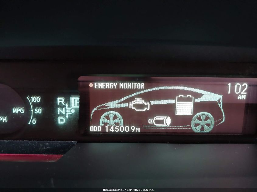 2011 Toyota Prius Two VIN: JTDKN3DU5B5324379 Lot: 43343315