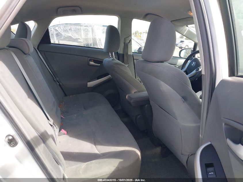 2011 Toyota Prius Two VIN: JTDKN3DU5B5324379 Lot: 43343315