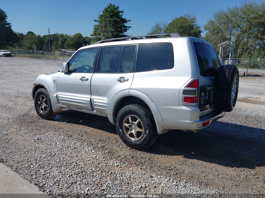 2002 Mitsubishi Montero Limited silver suv gasoline JA4MW51R72J071018 photo #4