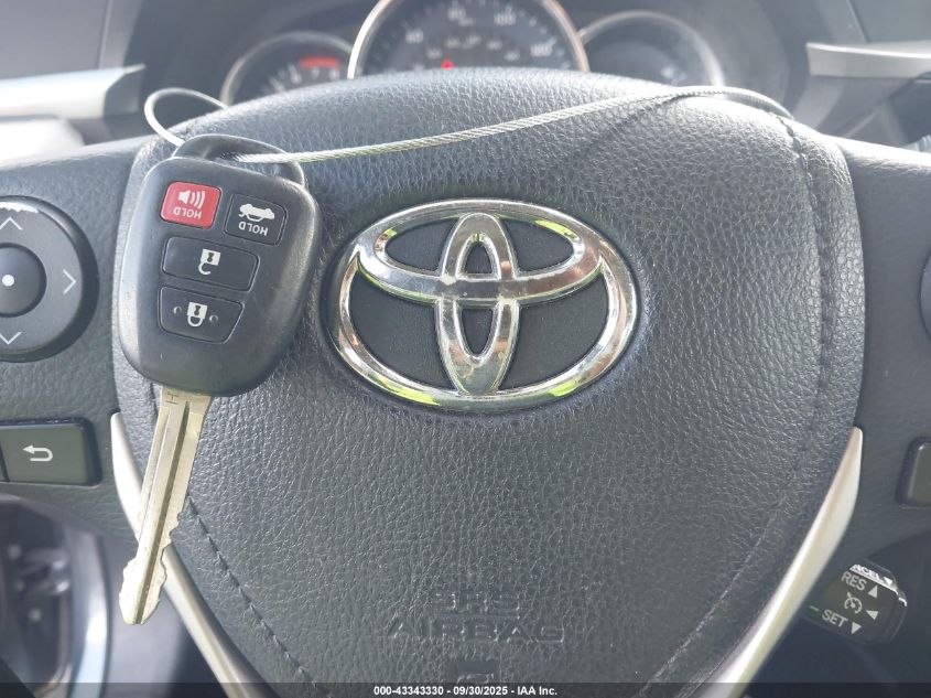 2015 Toyota Corolla Le VIN: 5YFBURHE1FP222417 Lot: 43343330