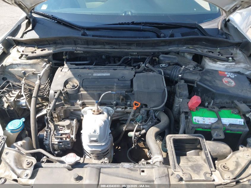 2016 Honda Accord Ex-L VIN: 1HGCT1B89GA004809 Lot: 43343333