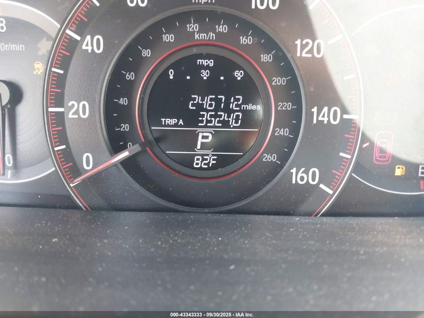 2016 Honda Accord Ex-L VIN: 1HGCT1B89GA004809 Lot: 43343333