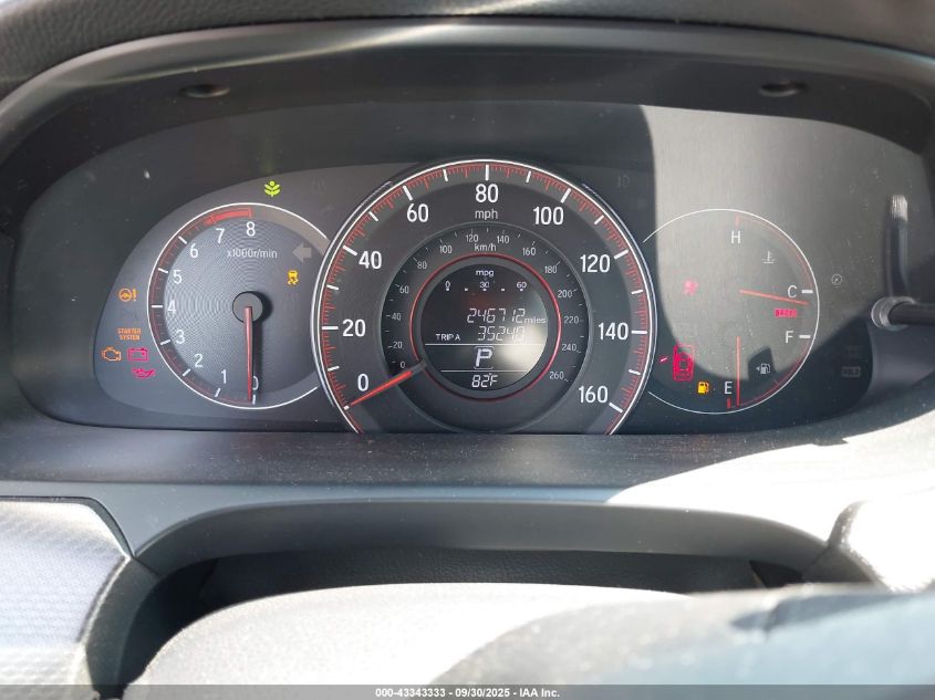 2016 Honda Accord Ex-L VIN: 1HGCT1B89GA004809 Lot: 43343333