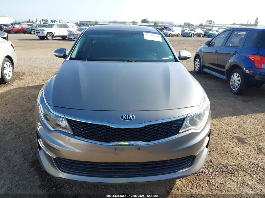 2018 Kia Optima Lx VIN: 5XXGT4L33JG217898 Lot: 43343347
