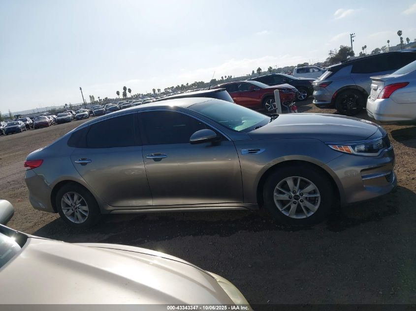 2018 Kia Optima Lx VIN: 5XXGT4L33JG217898 Lot: 43343347