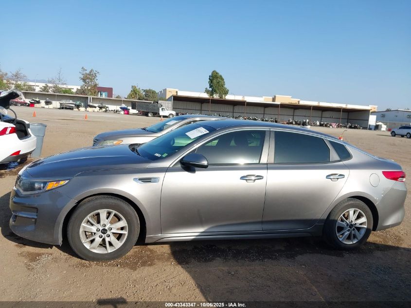 2018 Kia Optima Lx VIN: 5XXGT4L33JG217898 Lot: 43343347