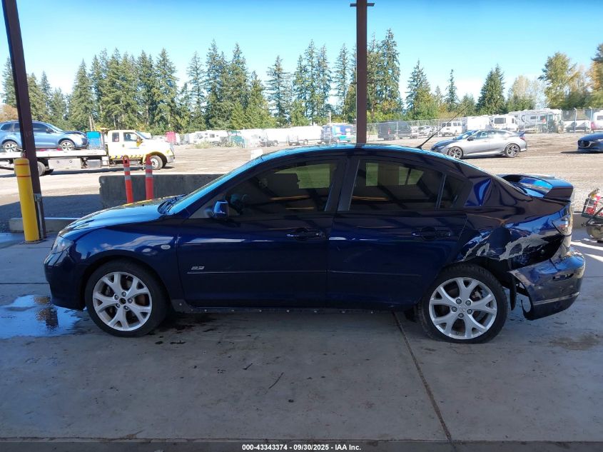 2008 Mazda Mazda3 S Grand Touring VIN: JM1BK323681175600 Lot: 43343374