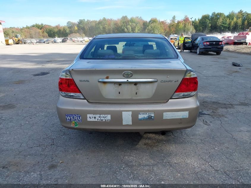2005 Toyota Camry Le VIN: 4T1BE32K15U408450 Lot: 43343411