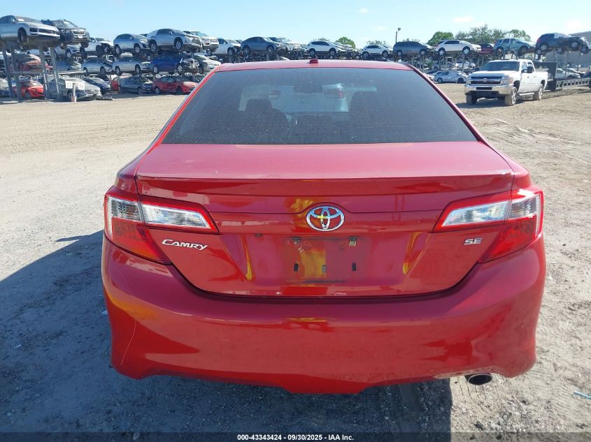 2012 Toyota Camry Se VIN: 4T1BF1FKXCU541166 Lot: 43343424